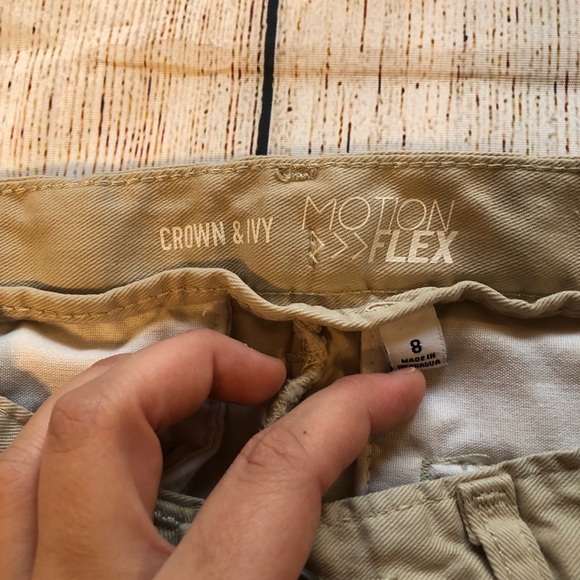 Crown & Ivy Motion Flex Khaki Pants - Picture 4 of 4